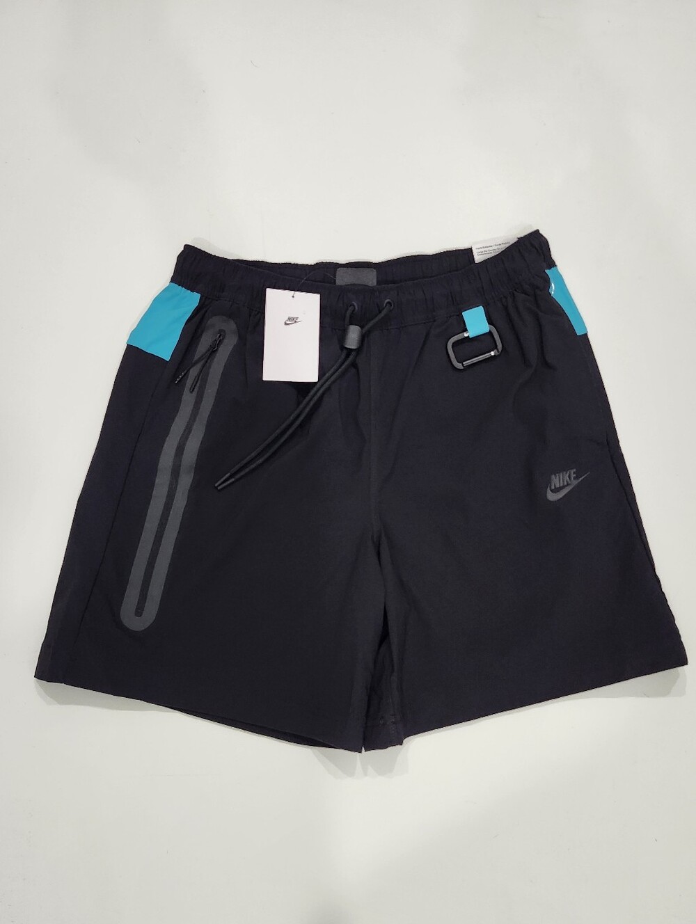 Nike Tech Woven Utility Sport Shorts Black Dusty Cactus Men’s IB8957-010 Size L